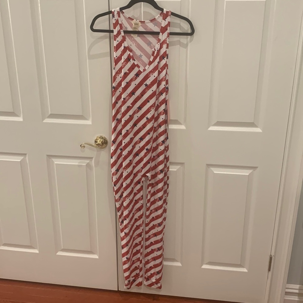 NWT Patriotic Jumpsuit/Onesie